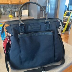 Black and Red Baby Bag